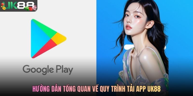 Hướng dẫn tổng quan về quy trình tải app UK88